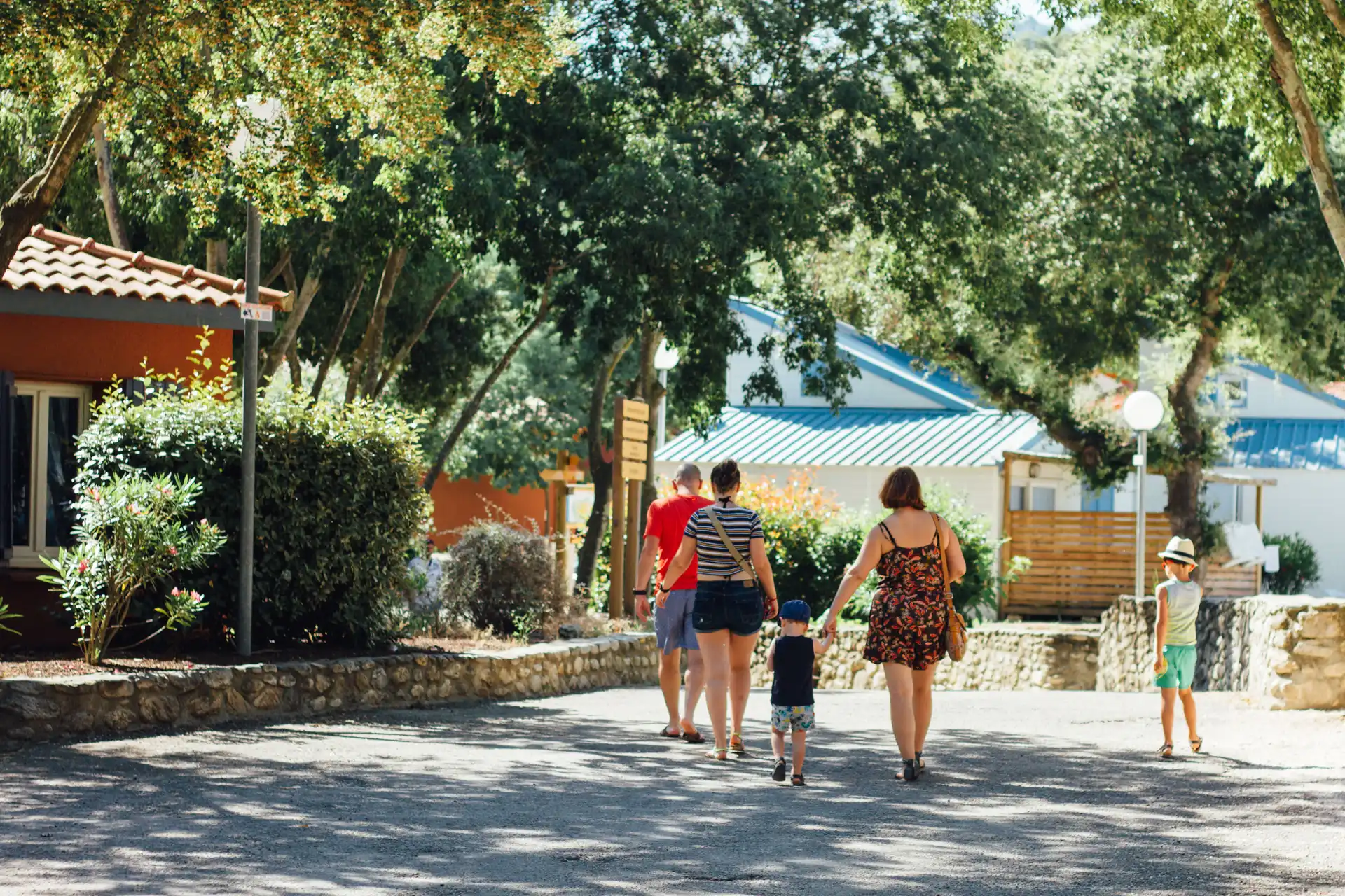 a walk around the camping site