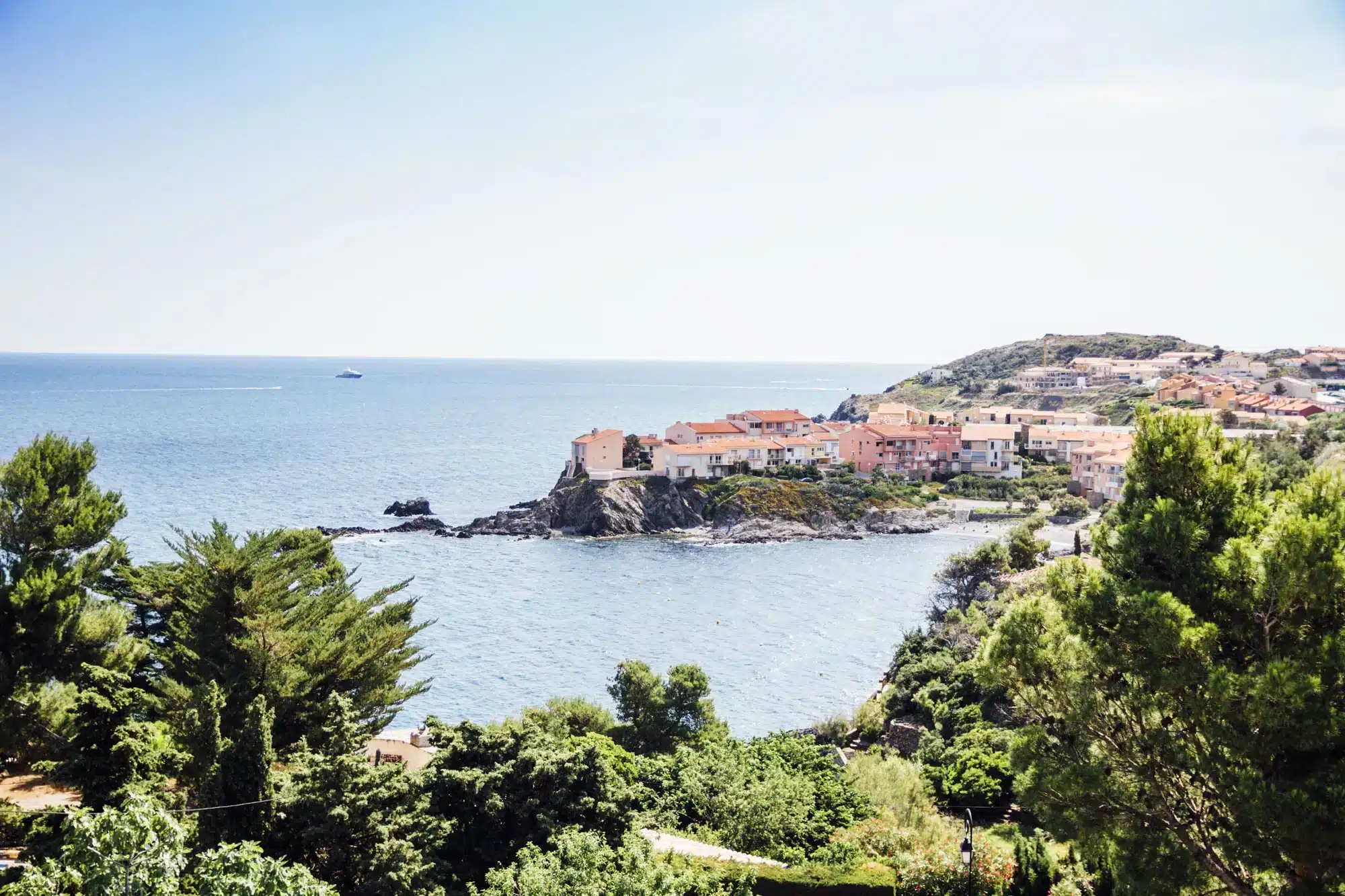 vue sur la mer méditerranée