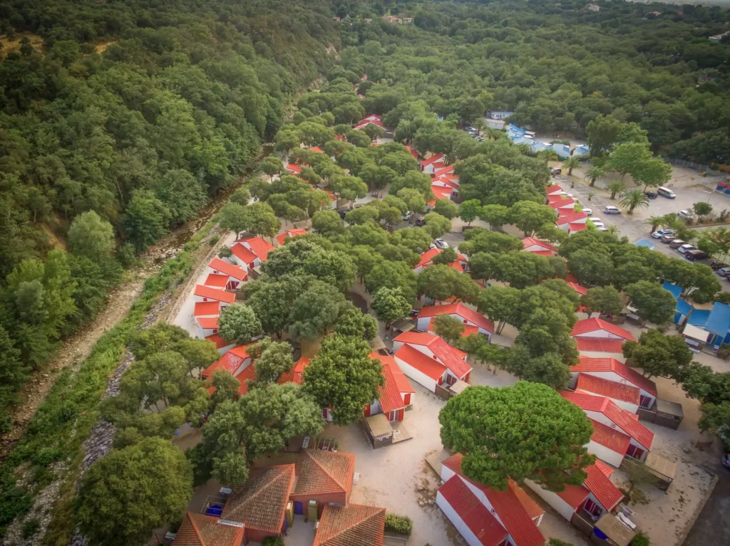 Campingplatz Cte Vermeille in der Nhe des Meeres