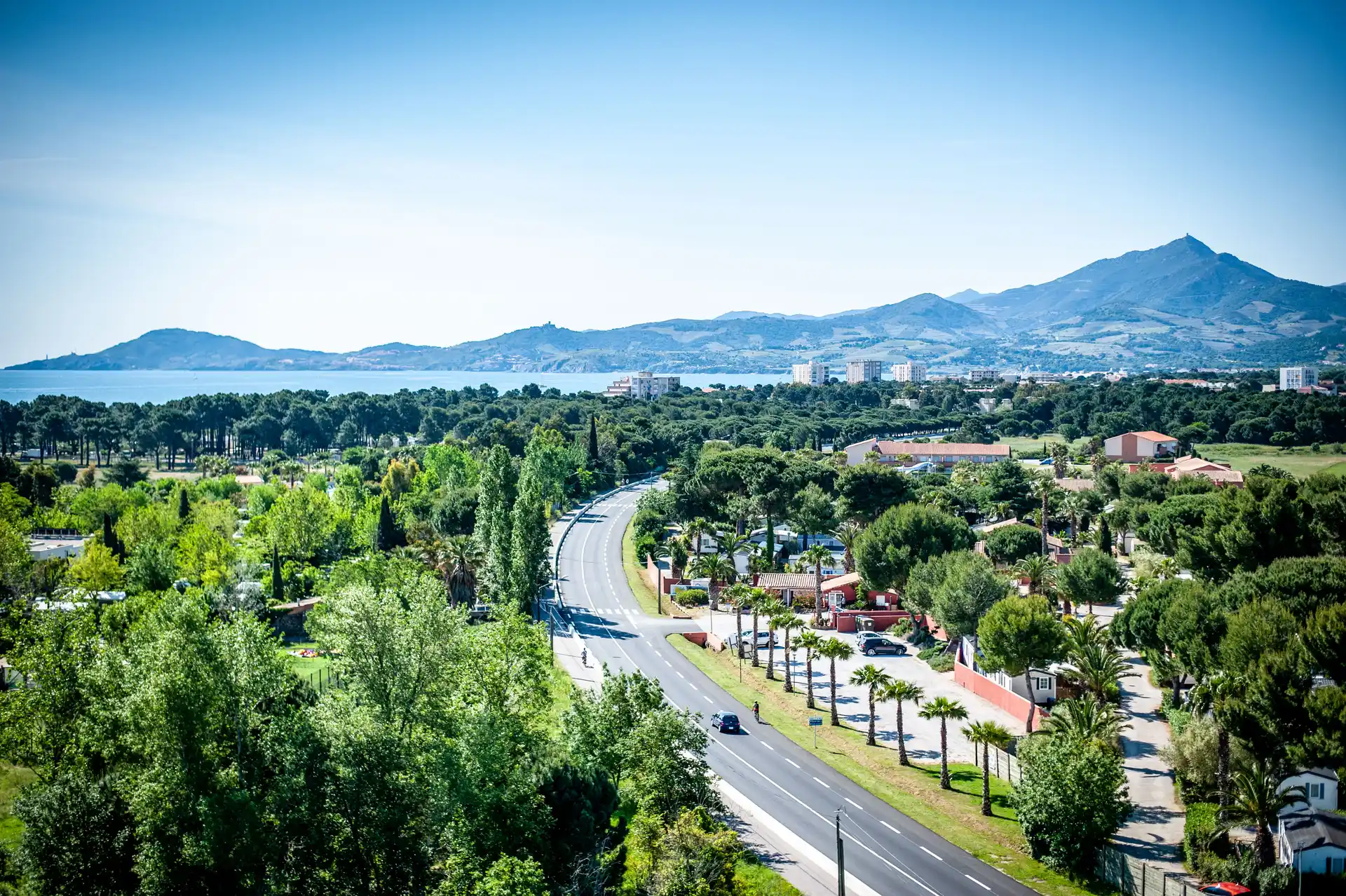 view argeles sur mer