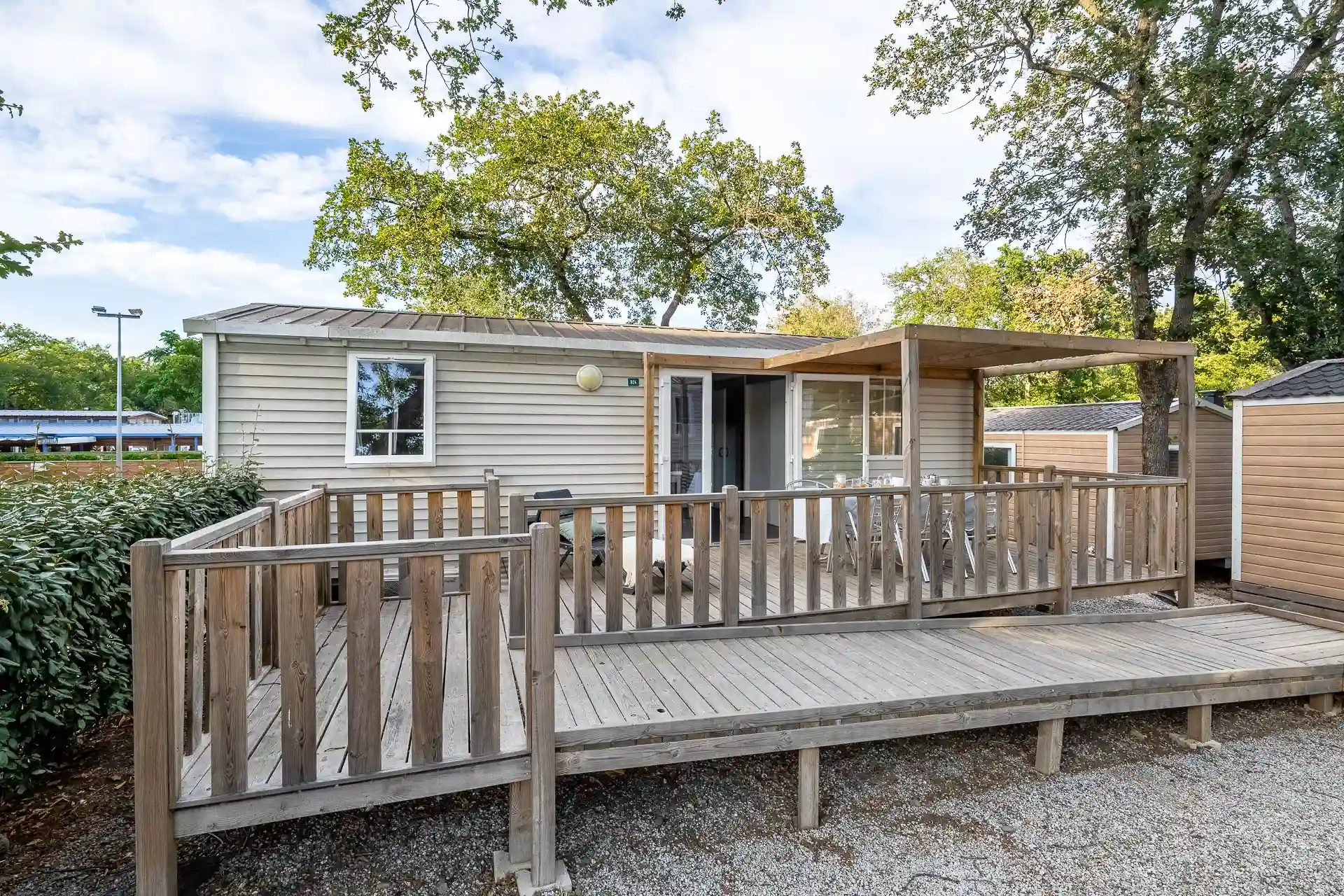 vue exterieur mobil home life