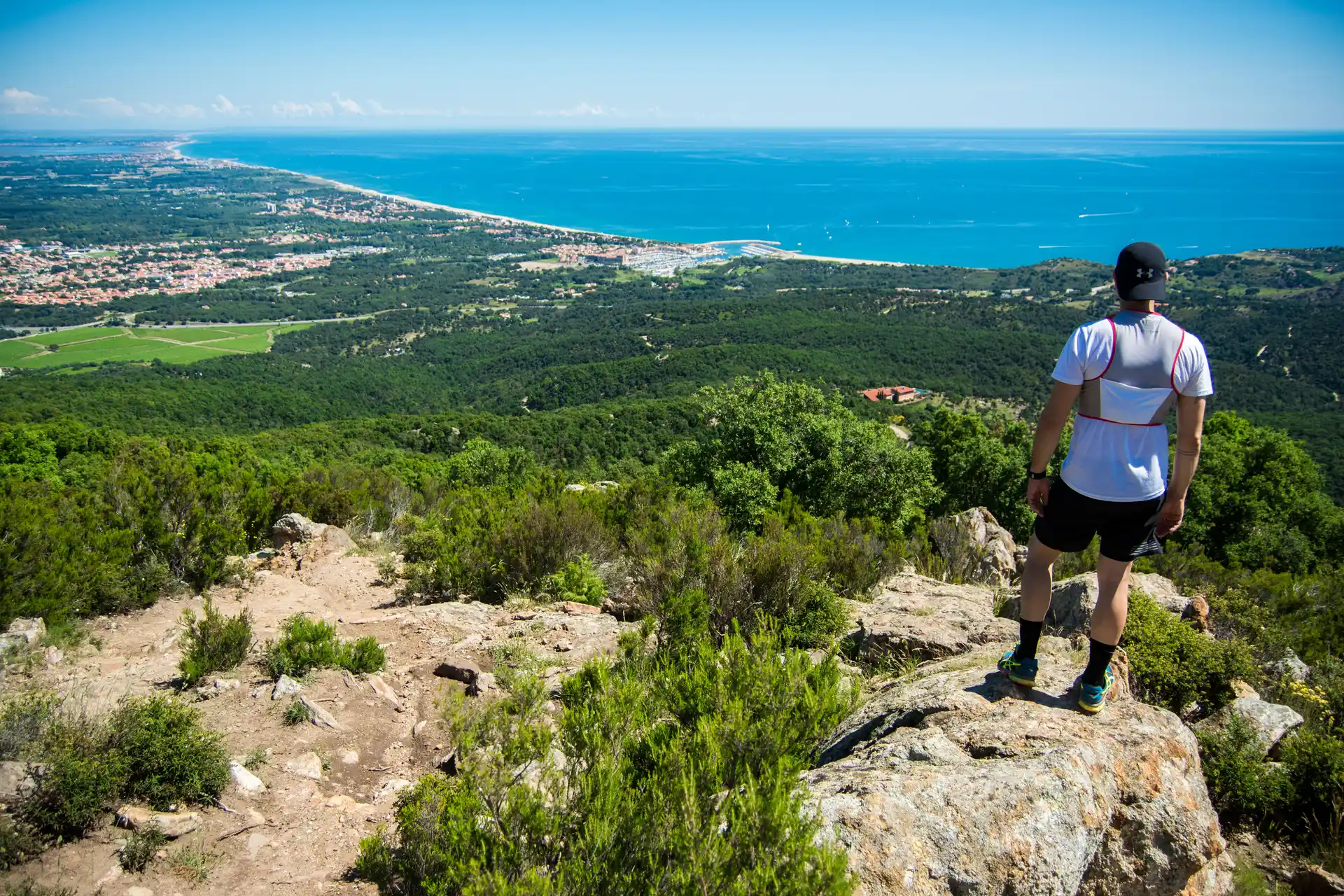 vue montagne argeles sur mer 