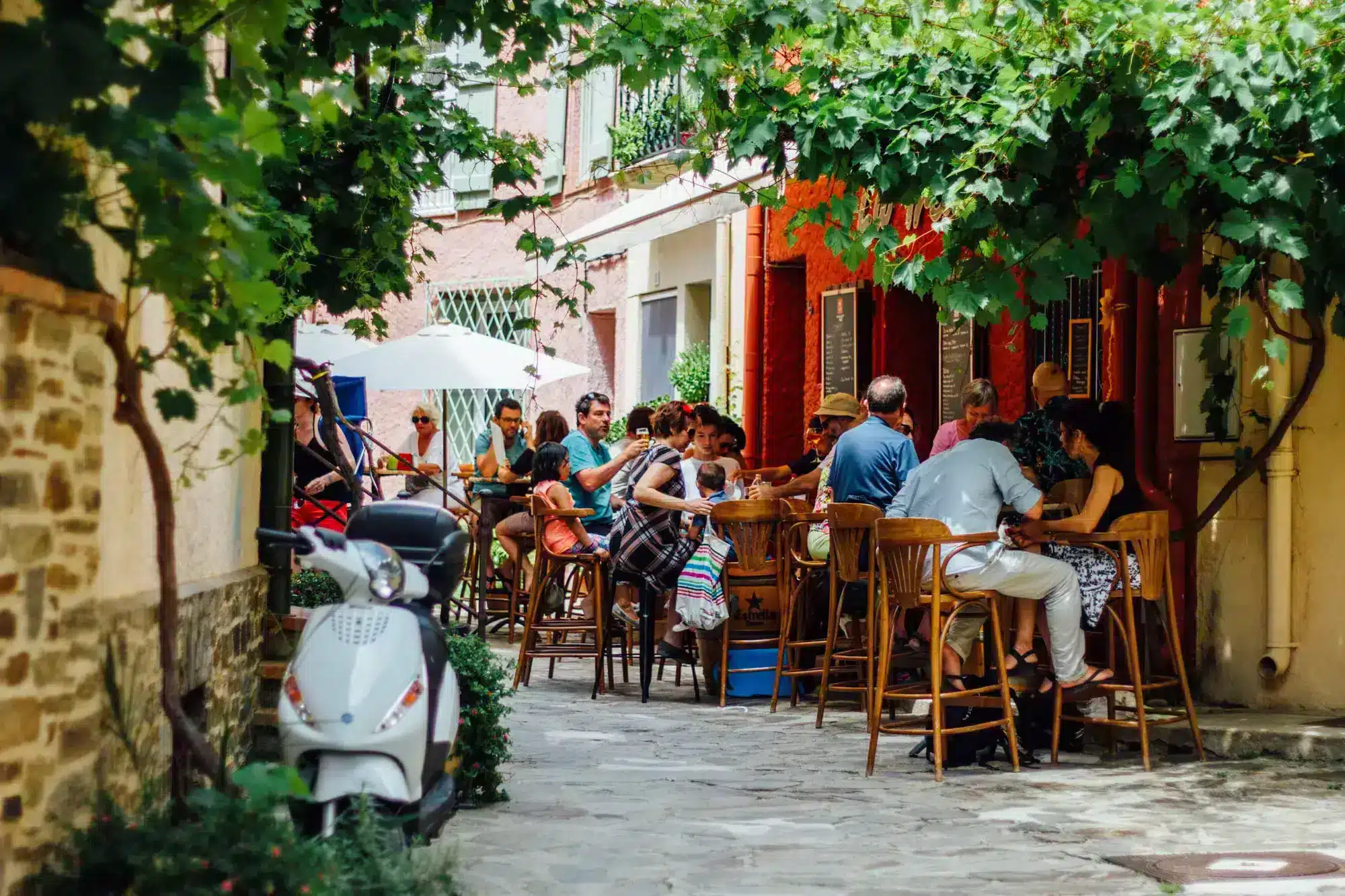 restaurant in collioure