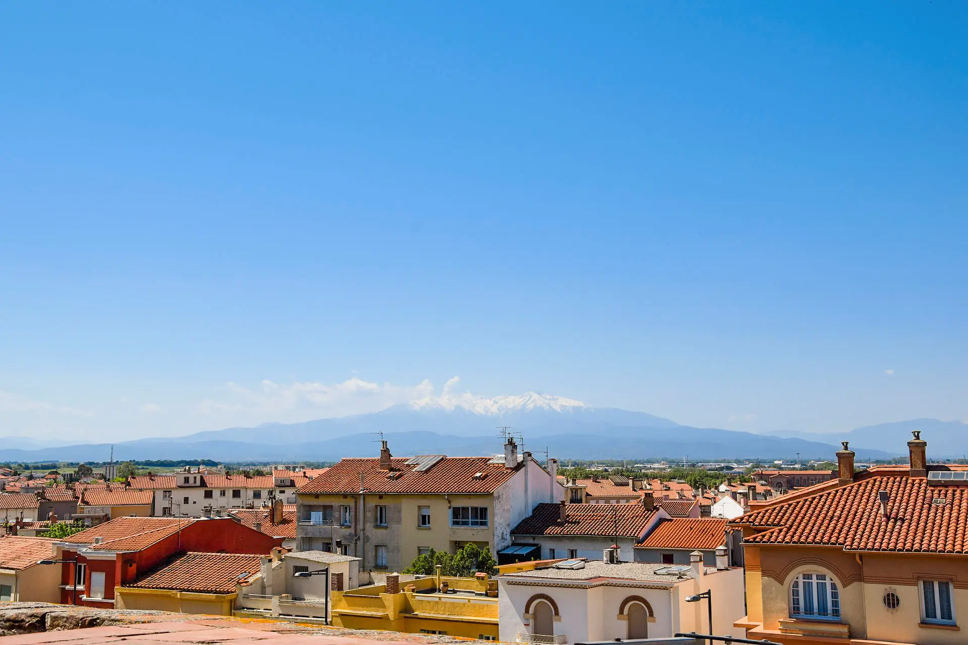 vista desde perpiñán