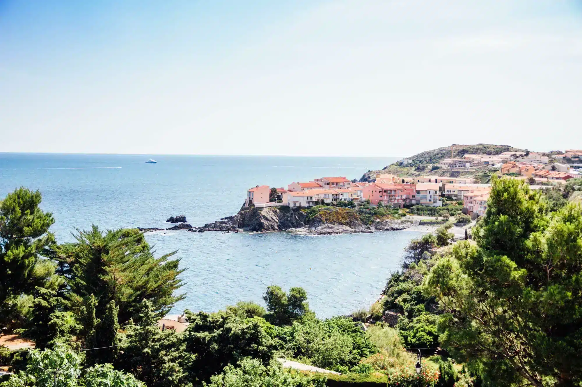 sea view from collioure