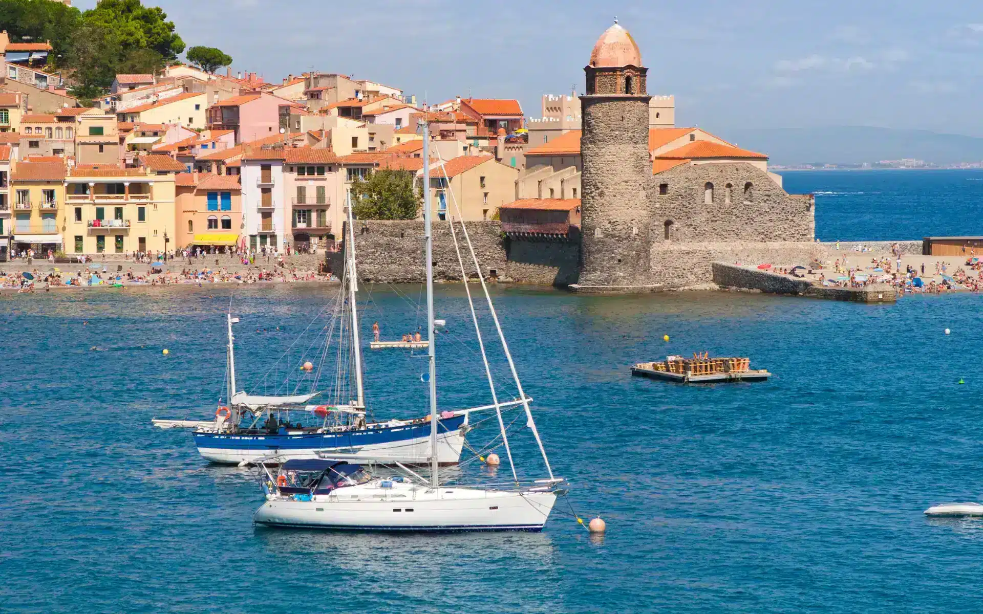 plages Collioure Pyrénees Orientales